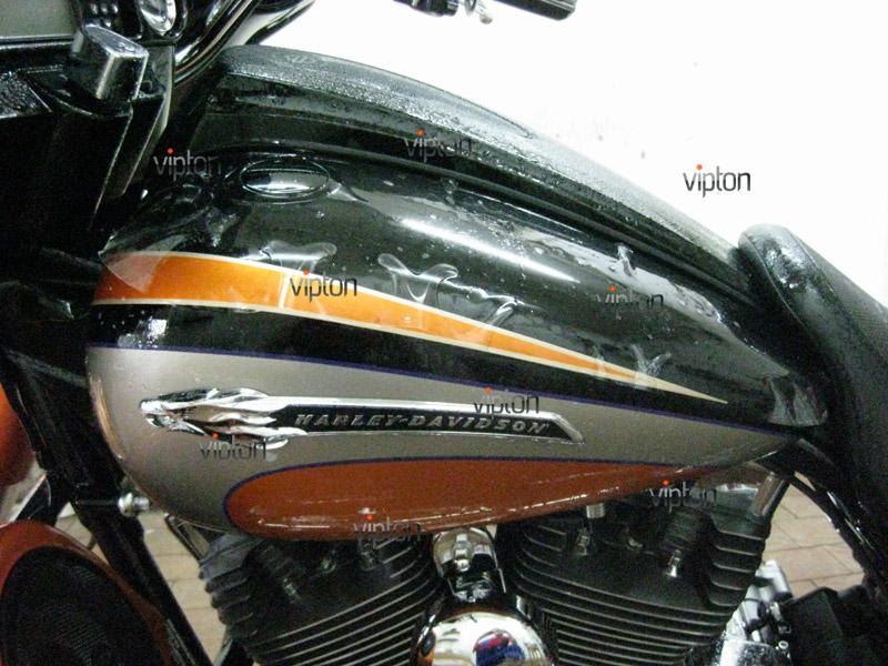 Мотоцикл Harley Davidson Street Glide / Нанесение антигравийной пленки VENTURESHIELD. 6
