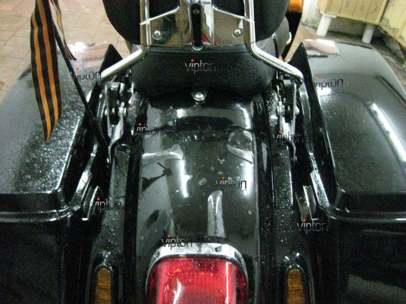 Мотоцикл Harley Davidson Street Glide / Нанесение антигравийной пленки VENTURESHIELD. 10
