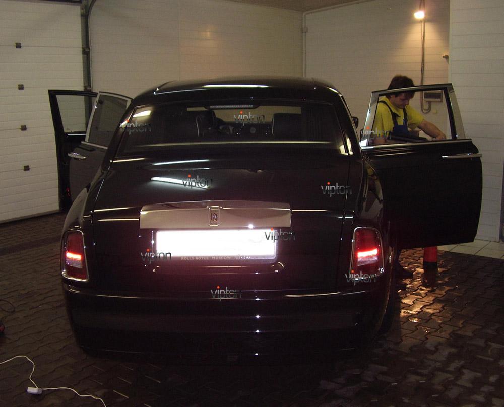 Rolls-Royce Phantom: тонирование авто 3