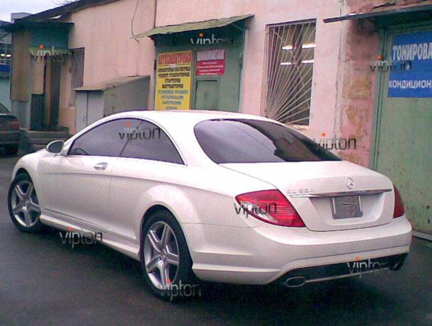 Mercedes-Benz CLS: Тонировка автомобиля 3