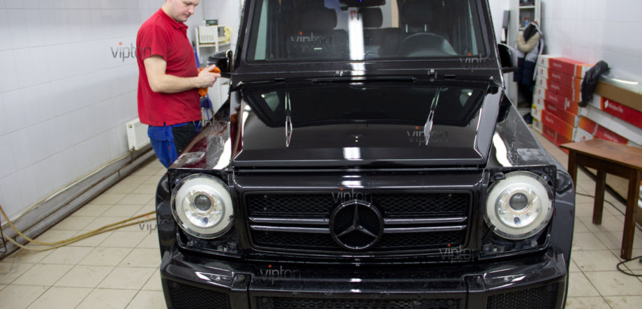 Mercedes Gelandewagen LLUMAR GLOSS расширенный пакет 4