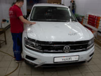 Volkswagen Tiguan Антигравийная защита