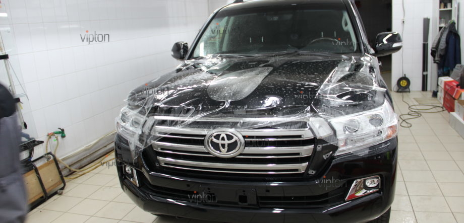 Toyota Land Cruiser 200 пленка LLumar Platinum Plus PPF 2