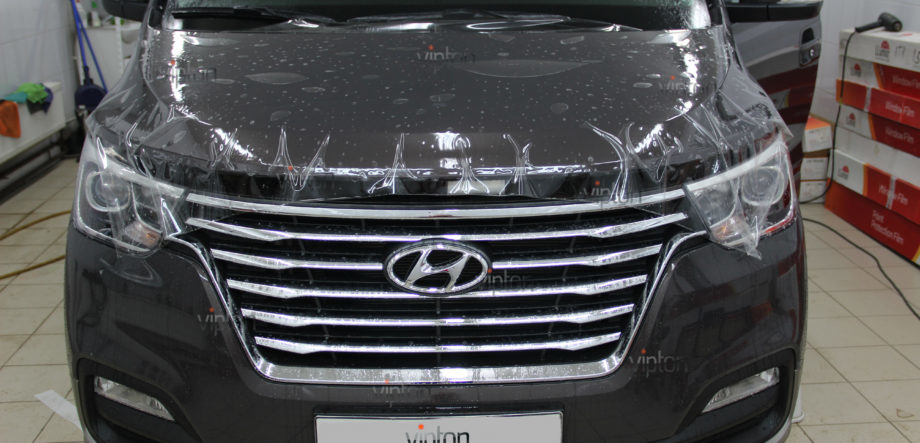 Hyundai H-1: Антигравийная защита, пленка SPARKS TOP 1