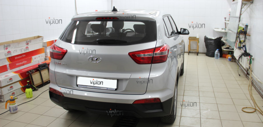 Hyundai Creta Установка антигравийной пленки LLUMAR GLOSS 2
