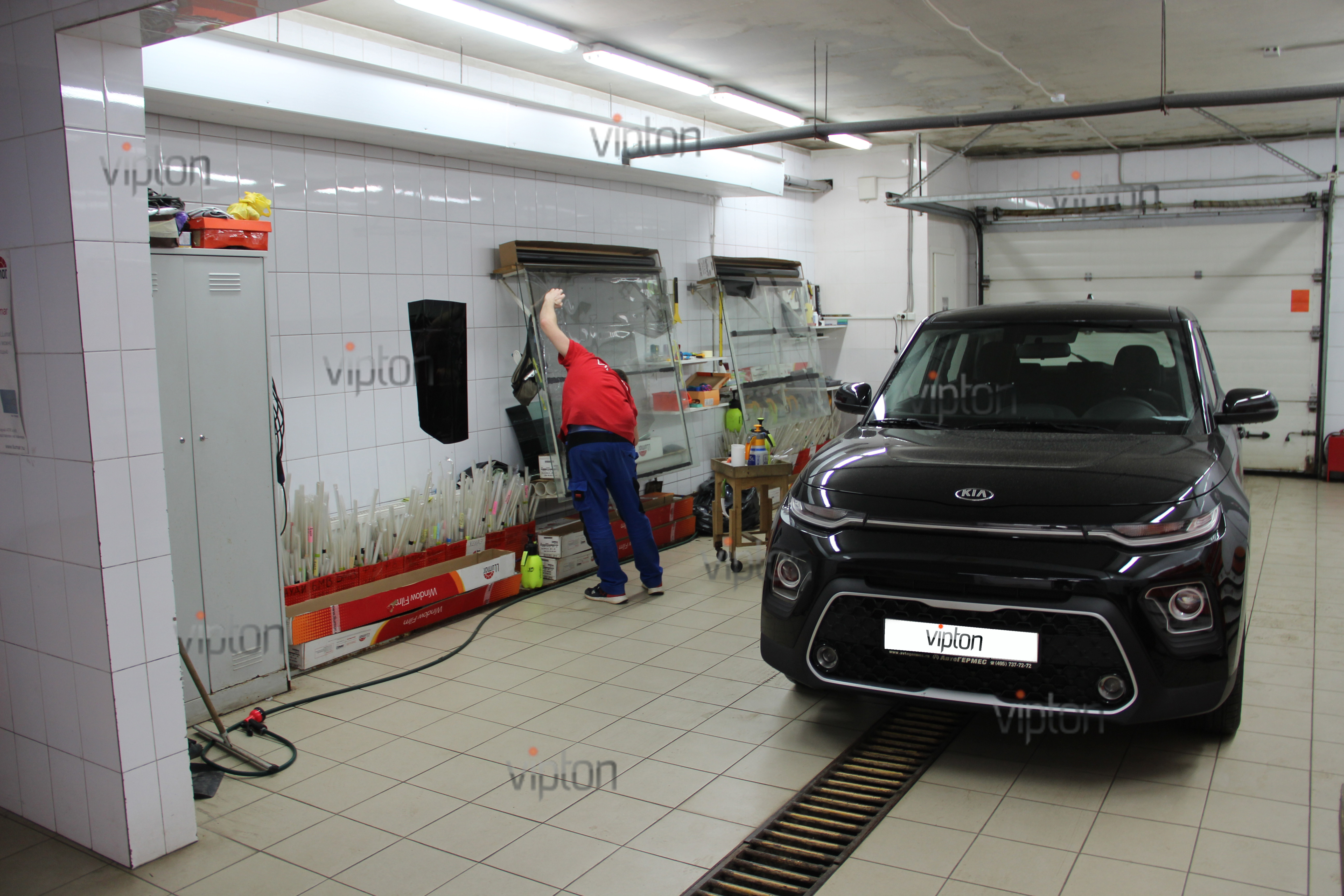 Kia Soul: тонировка - Портфолио наших работ - VipTon Москва