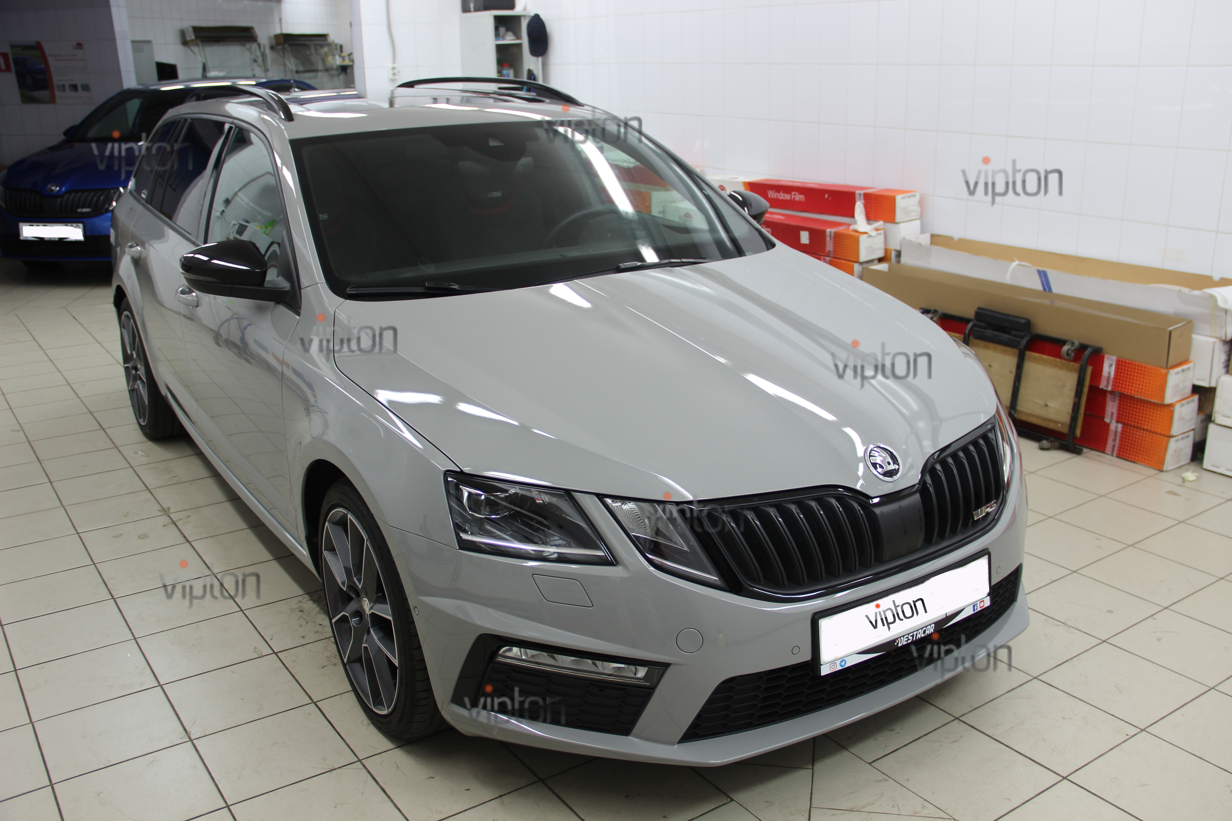 Skoda Octavia RS - Портфолио наших работ - VipTon Москва